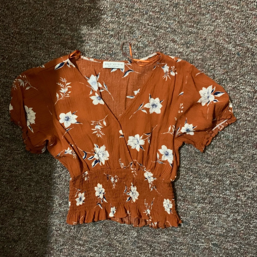 Orange top